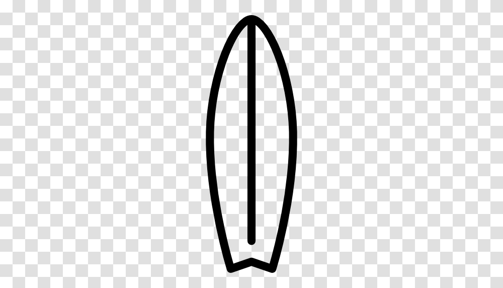 Surfboard With Line, Water, Outdoors, Sea, Nature Transparent Png