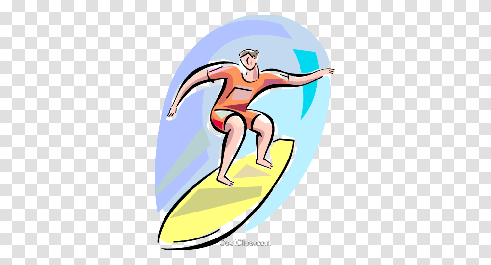 Surfing Royalty Free Vector Clip Art Illustration, Sea, Outdoors, Water, Nature Transparent Png
