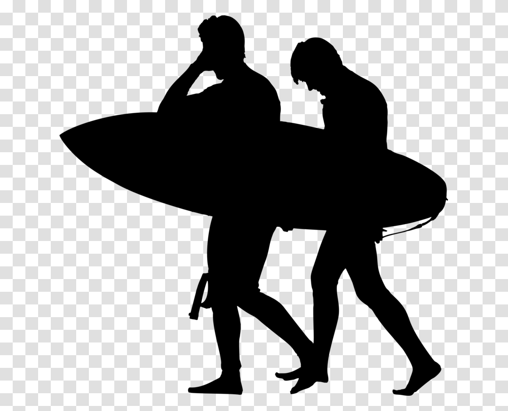 Surfing Silhouette Computer Icons Download, Gray, World Of Warcraft Transparent Png