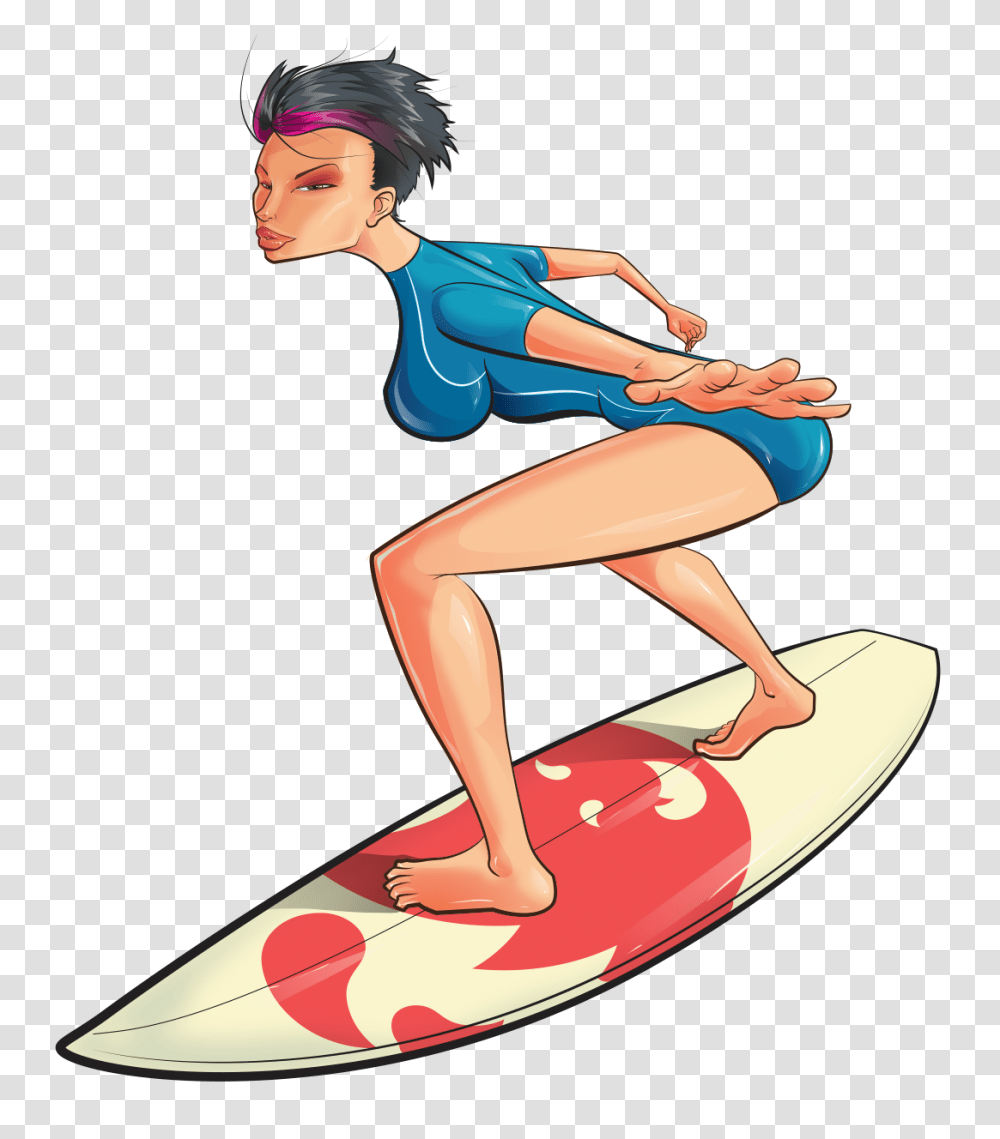 Surfing Surfer, Person, Sea, Outdoors, Water Transparent Png