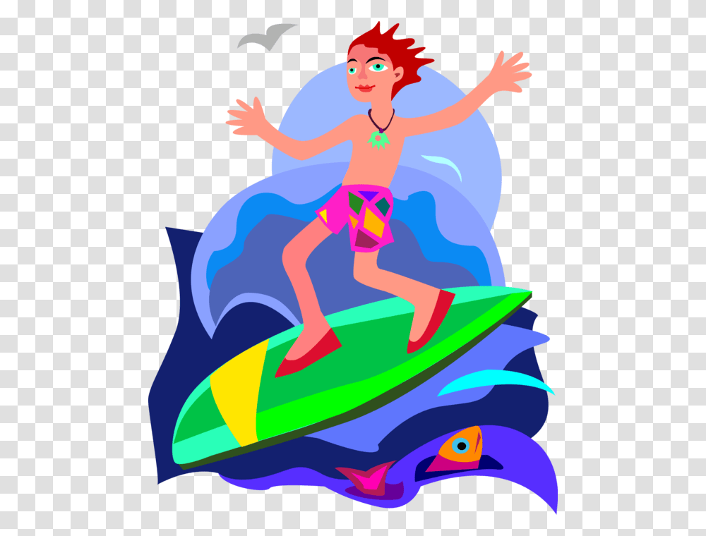 Surfs Waves On Surfboard Menino Surfando, Water, Sea, Outdoors, Nature Transparent Png
