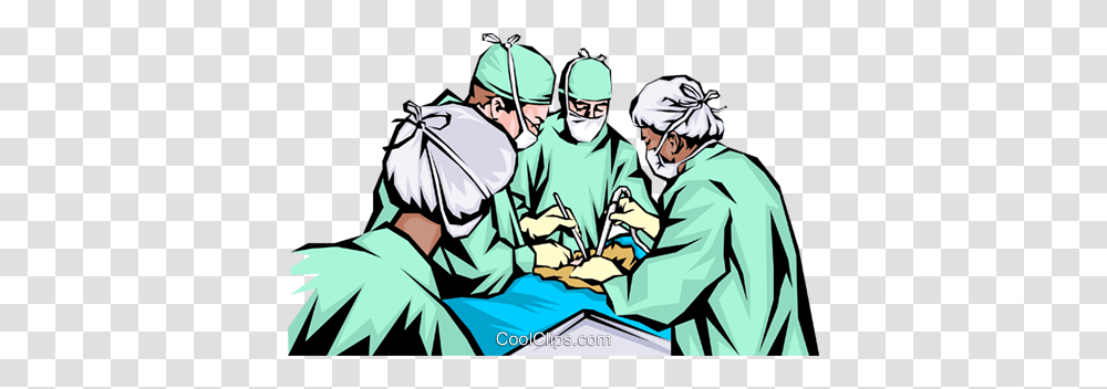 Surgeons Royalty Free Vector Clip Art Illustration, Doctor, Person, Human, Clinic Transparent Png