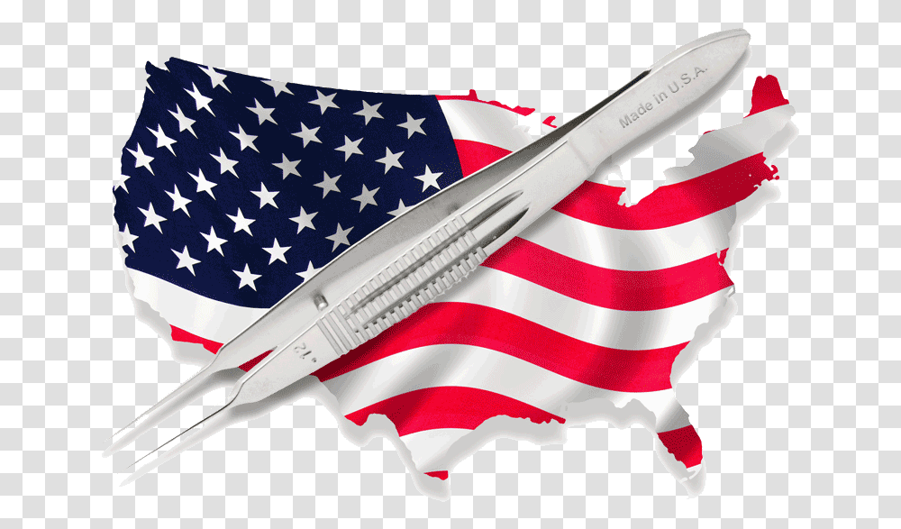 Surgical Instruments In Usa, Flag, American Flag Transparent Png