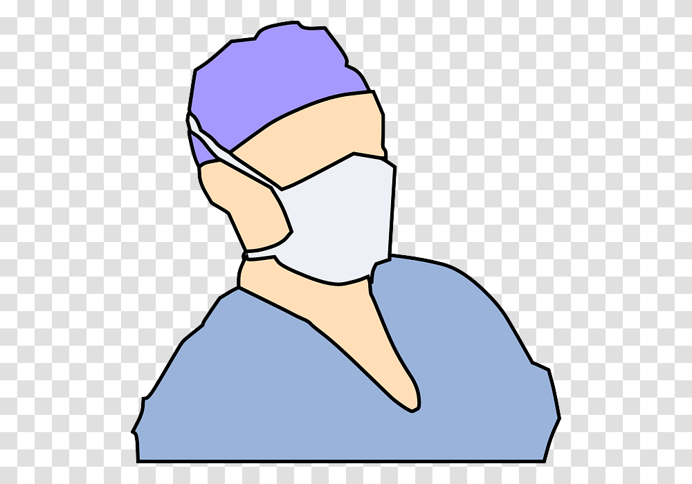 Surgical Mask Cliparts, Apparel, Doctor, Surgeon Transparent Png