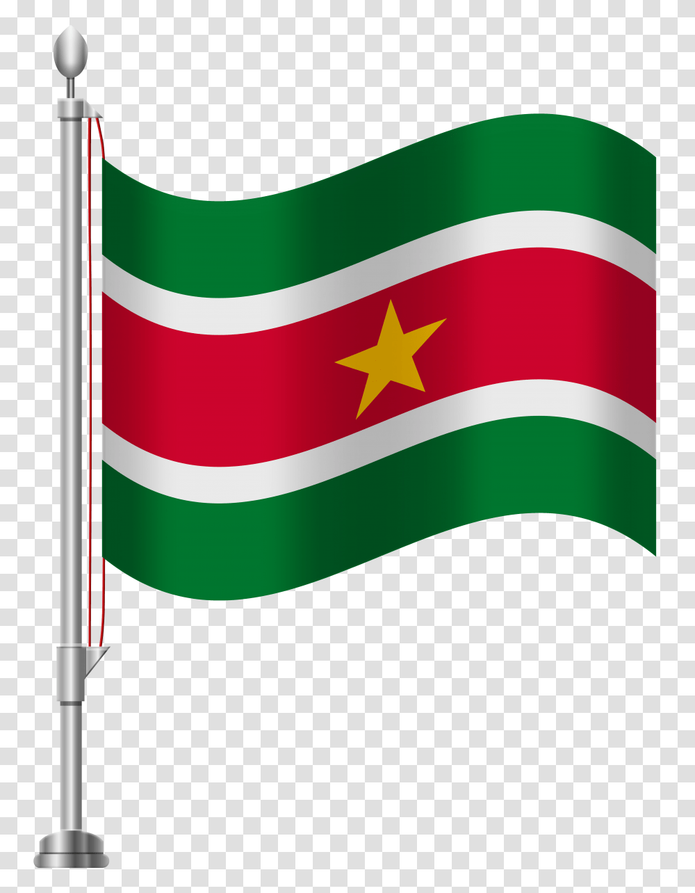 Suriname Flag Clip Art, American Flag Transparent Png
