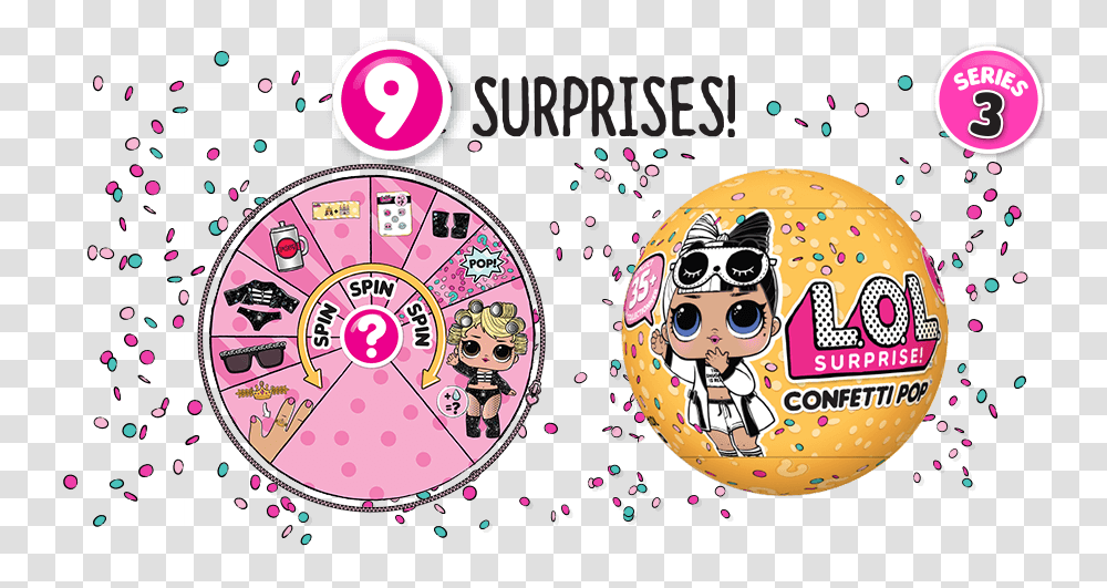 Surprise Clipart Lol Confetti Pop Serie 3 Wave, Game, Sunglasses, Accessories, Accessory Transparent Png