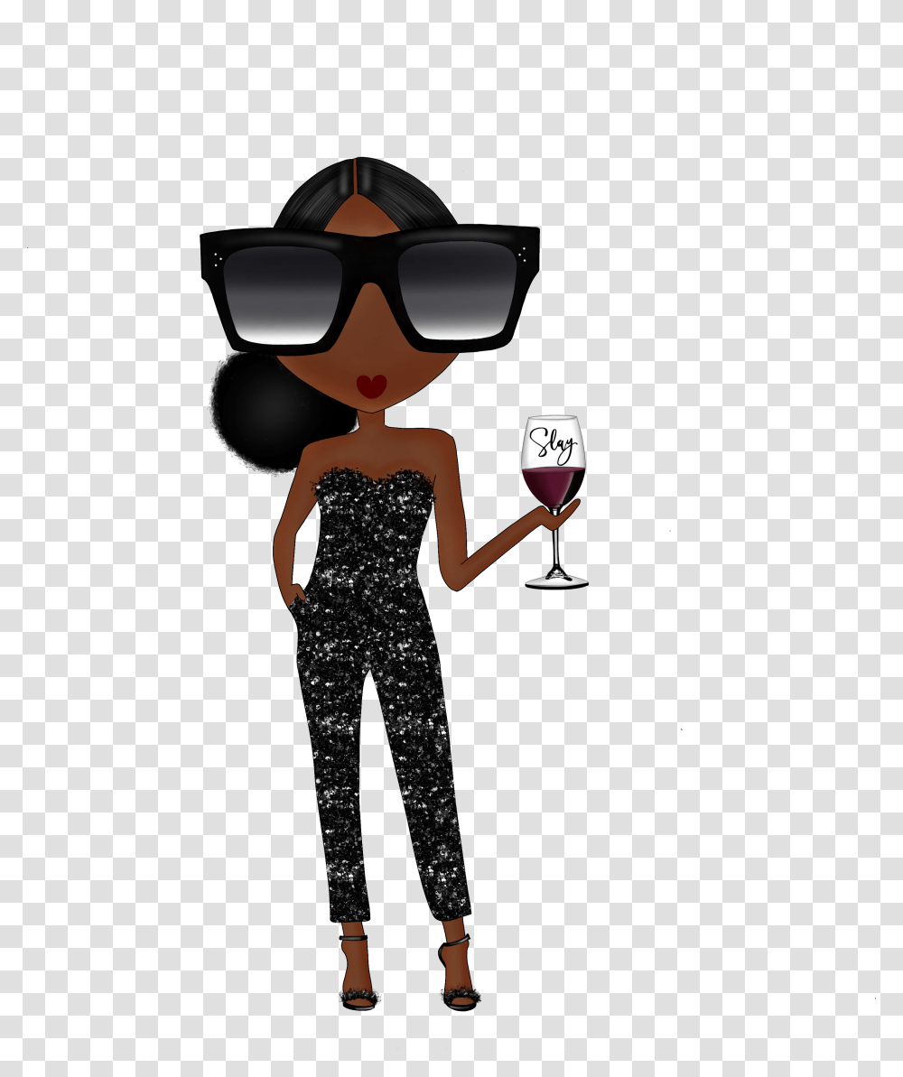Surprise Face Clipart Illustration, Sunglasses, Person, Beverage, Alcohol Transparent Png
