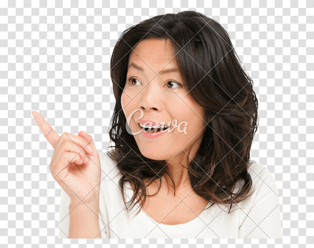 Surprised Aged Asian Person Phone, Face, Jaw, Female Transparent Png