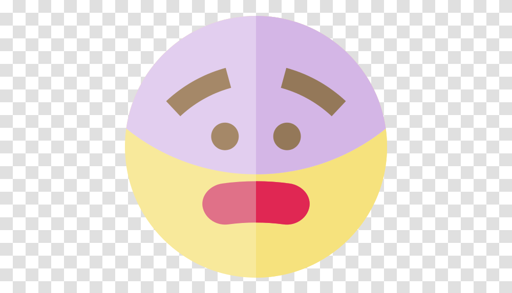 Surprised Emoji Icon 19 Repo Free Icons Circle, Sphere Transparent Png