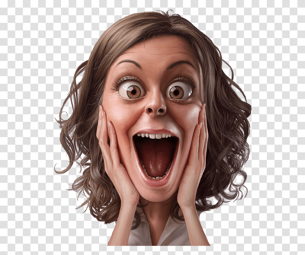 Surprised Expression Download Surprised Face, Head, Person, Human, Mouth Transparent Png