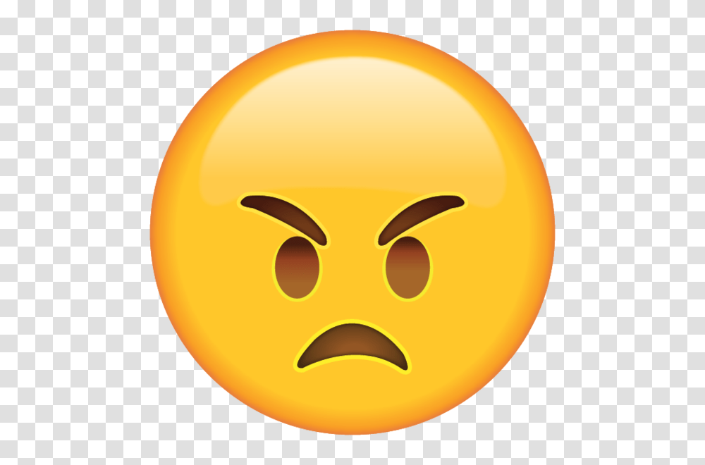 Surprised Face Emoji Emojis Angry, Mask, Pac Man Transparent Png