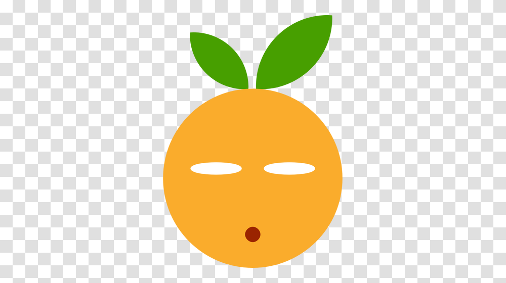 Surprised Fruit Emoji, Plant, Food, Balloon, Vegetable Transparent Png