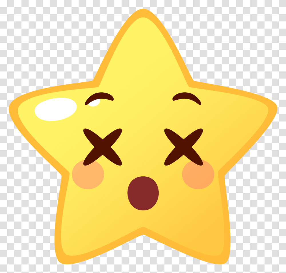 Surprised Star Emoji Gif Gold Star, Star Symbol Transparent Png