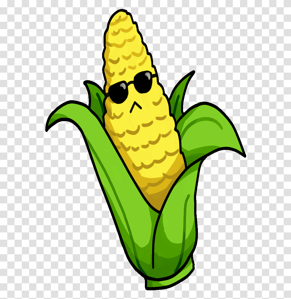 Surprising Corn Clipart For Free Fruit Names A With Clipart Corn, Plant, Vegetable, Food, Bird Transparent Png