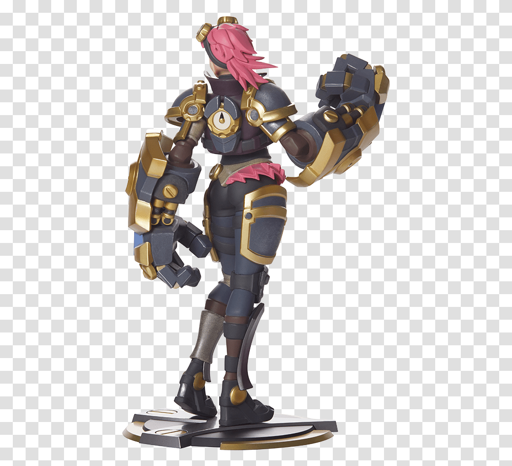 Surrender League Of Legends Vi Statue, Toy, Armor, Costume, Robot Transparent Png