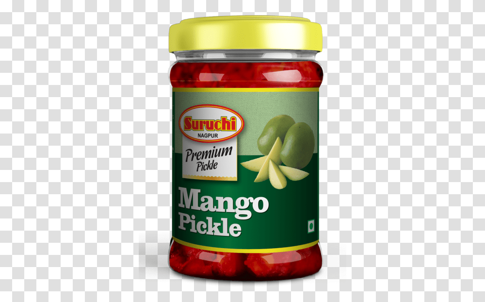 Suruchi Premium Mango Pickle Suruchi Mix Pickle, Relish, Food, Ketchup, Jar Transparent Png