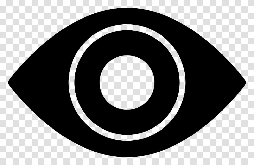 Surveillance Eye Symbol Auge Symbol, Label, Oval, Sticker Transparent Png