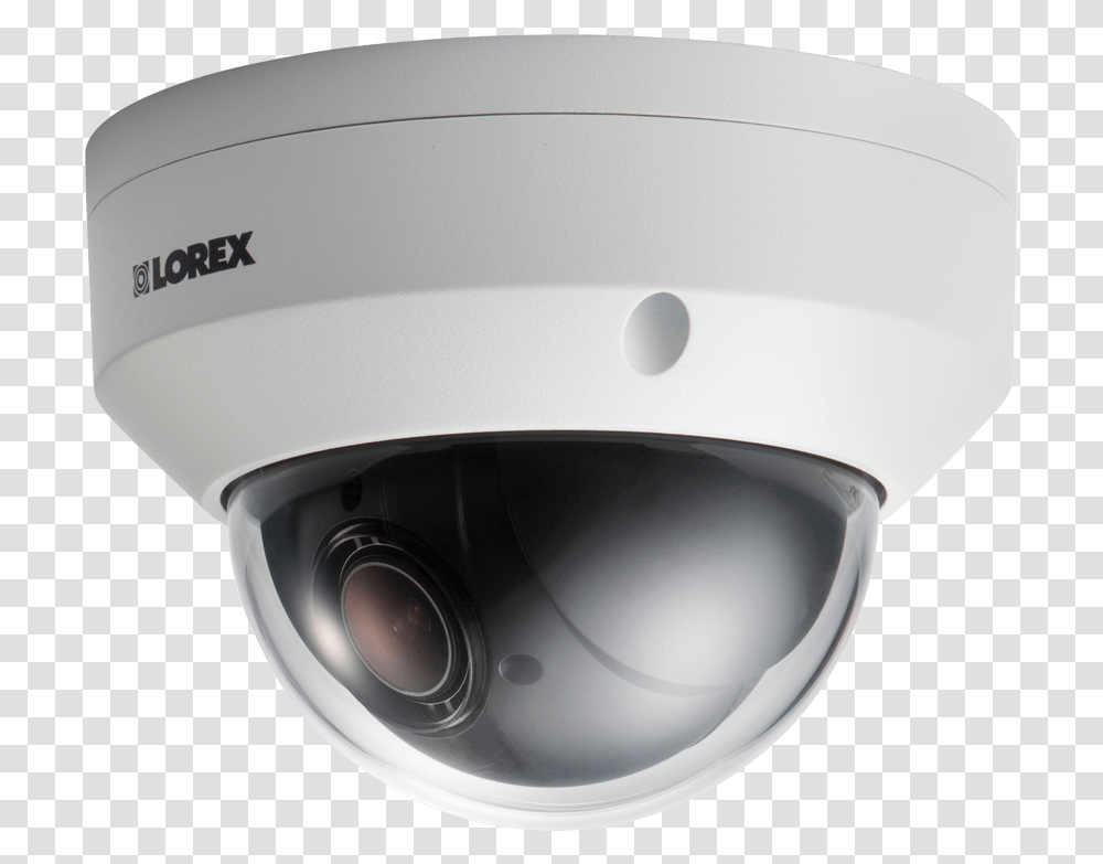 Surveillance System With 8 Channel Nvr And 4 Pan Tilt Ceiling Camera, Projector, Helmet, Apparel Transparent Png