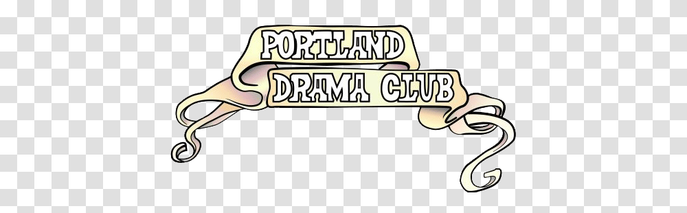 Survey Portland Drama Club, Label, Gun, Word Transparent Png