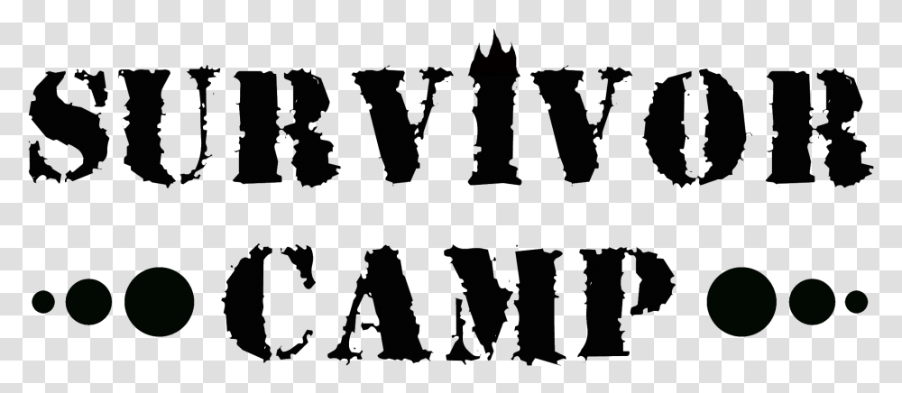 Survival Skills, Silhouette, Stencil, Handwriting Transparent Png