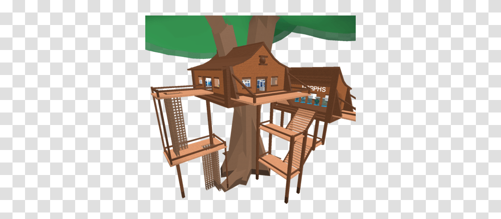 Survive The Treehouse Killers Tree House Roblox, Building, Housing, Shelter, Rural Transparent Png
