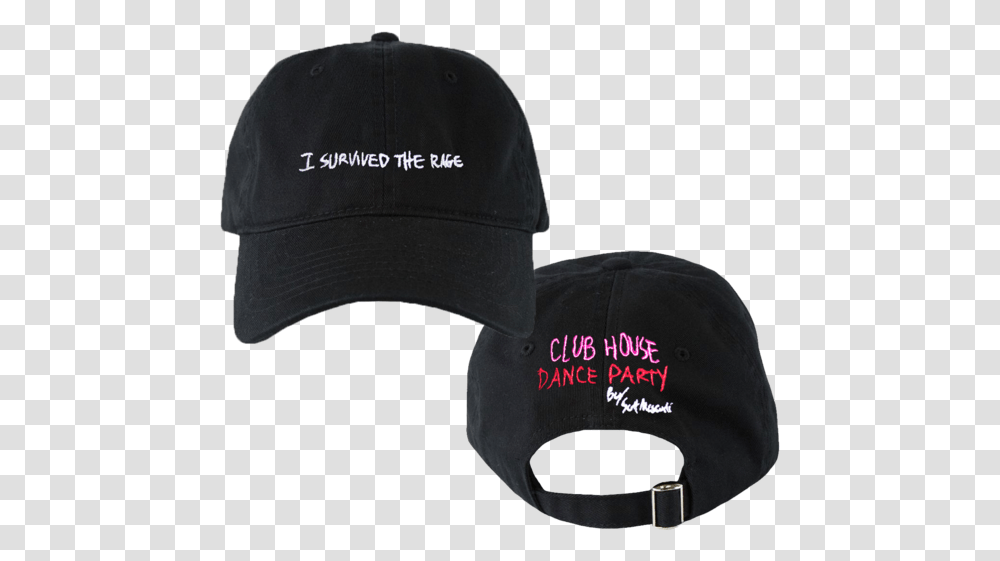 Survived The Rage Hat, Apparel, Baseball Cap, Person Transparent Png