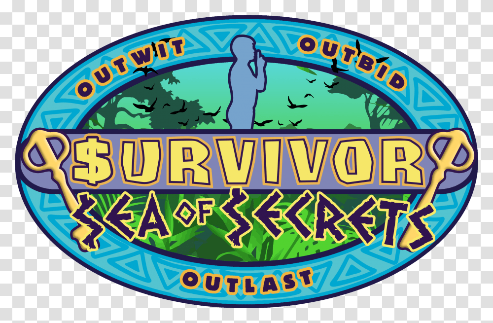 Survivor 39 Inspired Fan Logo Made Survivor Fan Made Logo, Text, Label, Leisure Activities, Circus Transparent Png