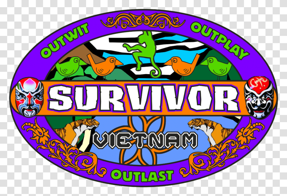Survivor Second Generation Wiki Tribal Decal, Text, Crowd, Leisure Activities, Animal Transparent Png