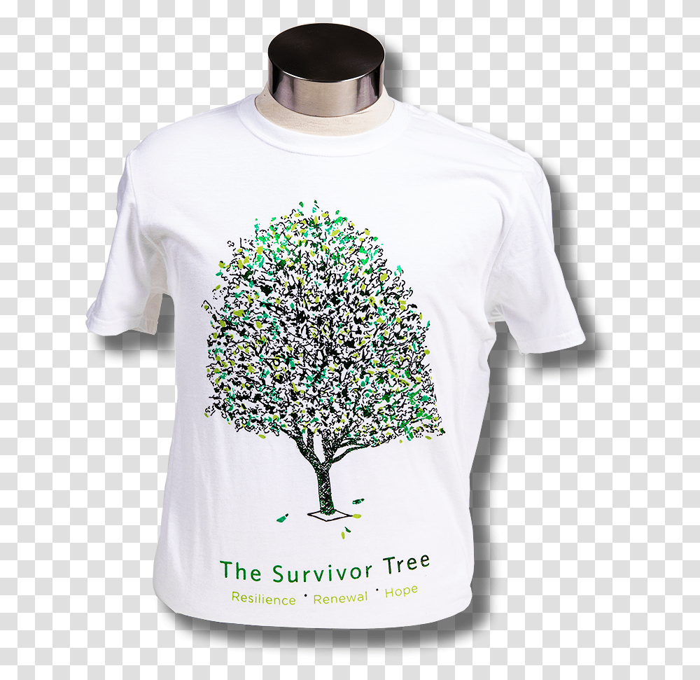 Survivor Tree T Shirt 9 11 Survivor Tree Shirt, Apparel, Person, Human Transparent Png