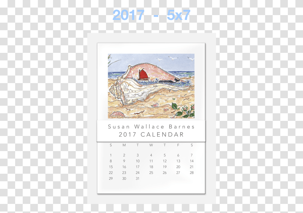 Susan Wallace Barnes 2017 Calendar House, Painting, Page Transparent Png
