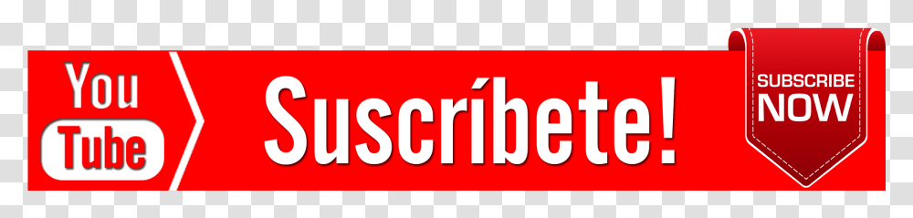 Suscribete A Youtube, Word, Number Transparent Png