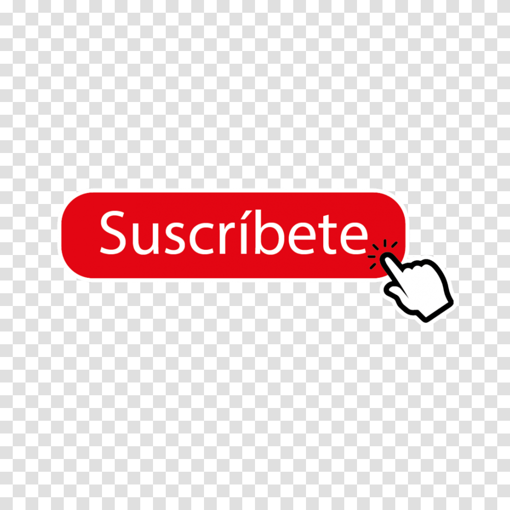 Suscribete Youtube Banner Template, Hand, Symbol, Logo, Trademark Transparent Png