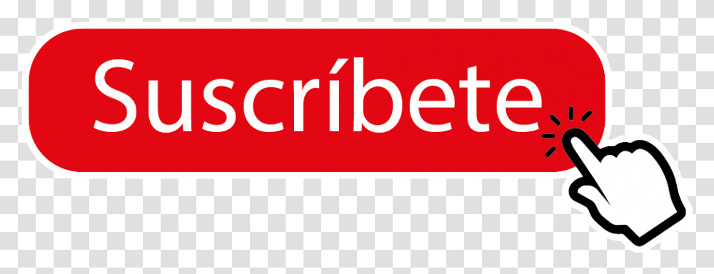 Suscribete Youtube Image, Word, Sign Transparent Png