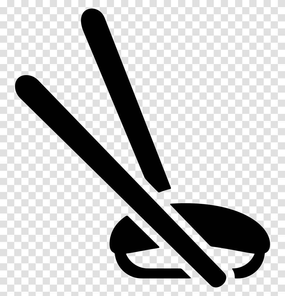 Sushi And Chopsticks Sushi Food Icon, Team Sport, Stencil, Baseball, Weapon Transparent Png