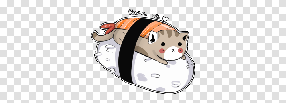 Sushi Anime 4 Image Anime Sushi, Snowman, Nature, Mammal, Animal Transparent Png