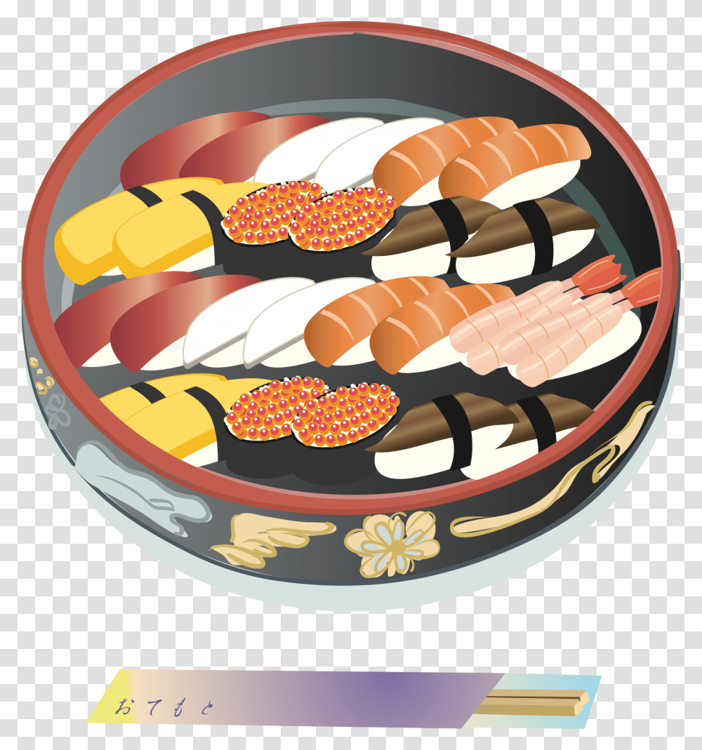 Sushi Arrangement Clip Arts Sushi Tray Clipart, Birthday Cake, Food, Bowl, Meal Transparent Png