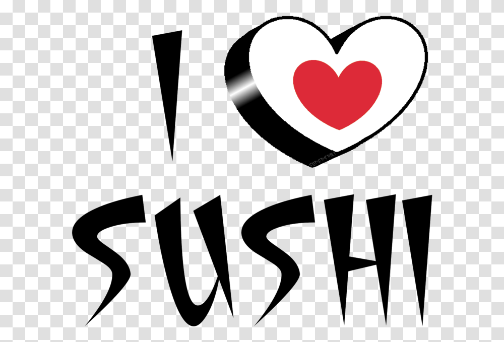 Sushi Bar, Heart, Alphabet, Label Transparent Png