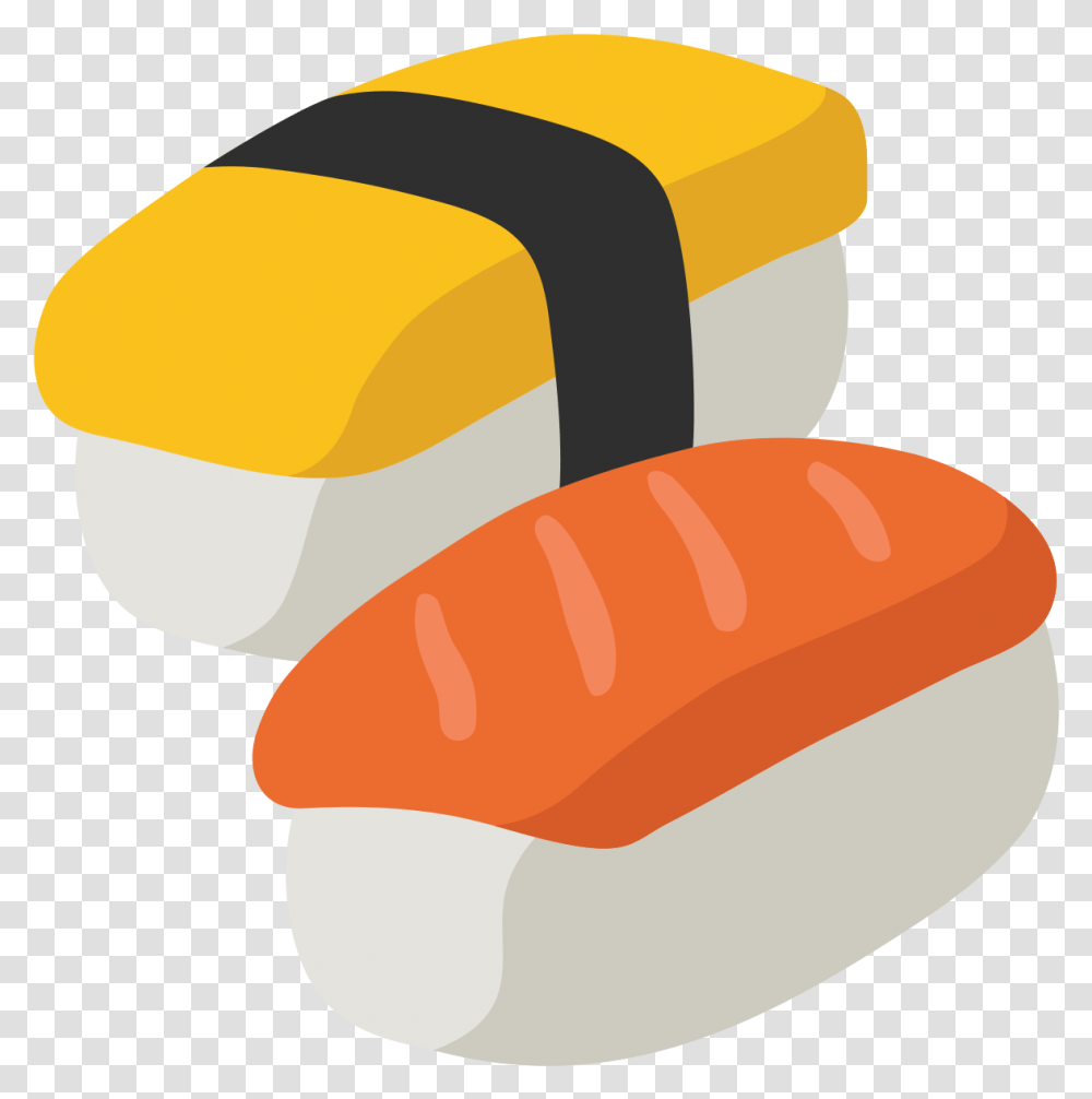 Sushi Cartoon Cartoon Sushi, Food, Bread, Bun, Bread Loaf Transparent Png