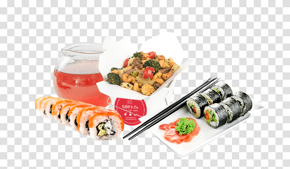 Sushi Cie, Food, Meal, Lunch, Dish Transparent Png