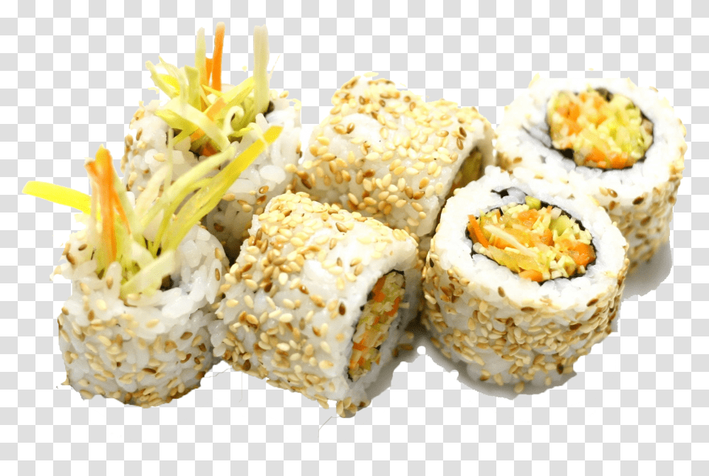 Sushi Clipart California Roll, Egg, Food, Plant, Sesame Transparent Png