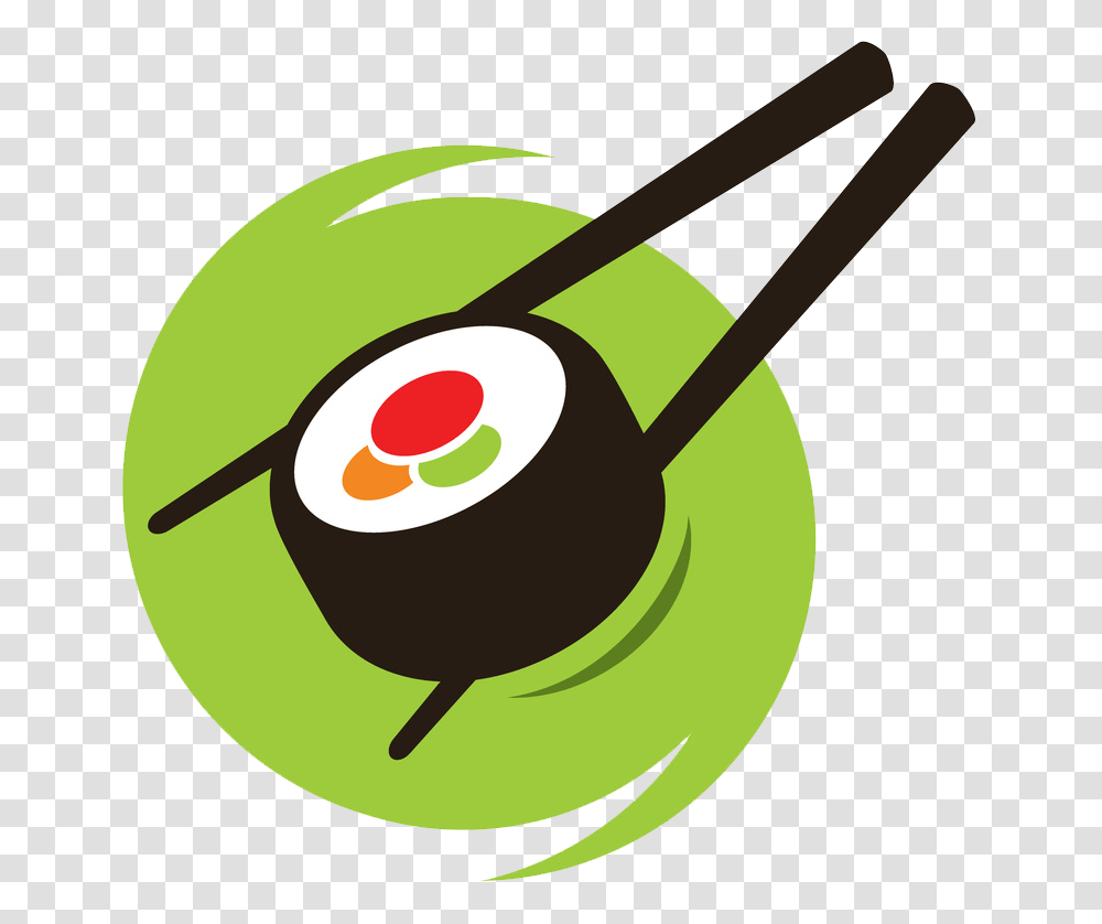 Sushi Clipart Sushi Chopstick, Plant, Shovel, Vegetable, Food Transparent Png