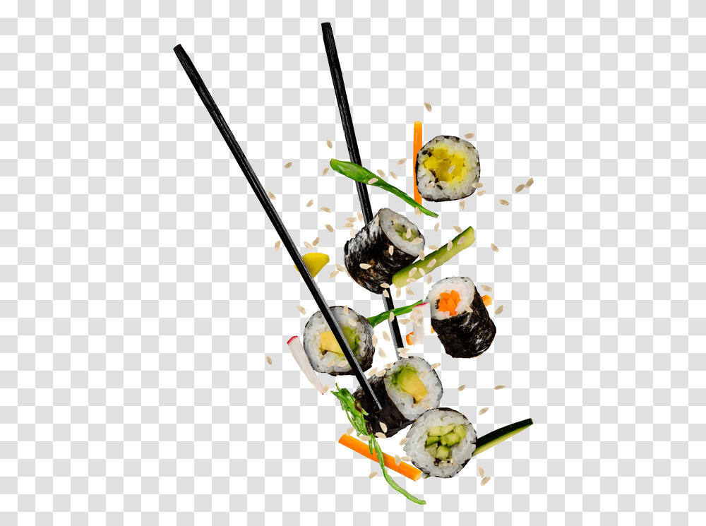Sushi Falling Hd Sushi, Food Transparent Png