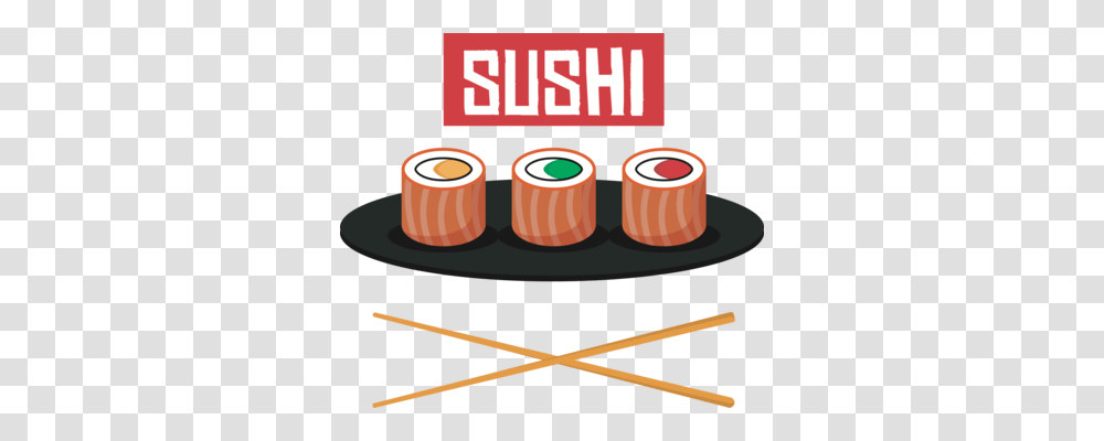 Sushi Japanese Cuisine Makizushi California Roll Chef Free, Label, Food, Beverage Transparent Png