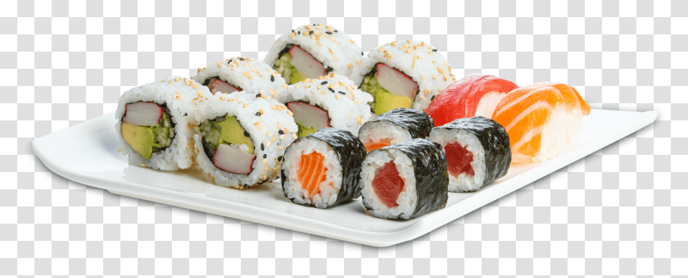 Sushi Japanese Cuisine Philadelphia Roll Toast California Sushi, Food Transparent Png