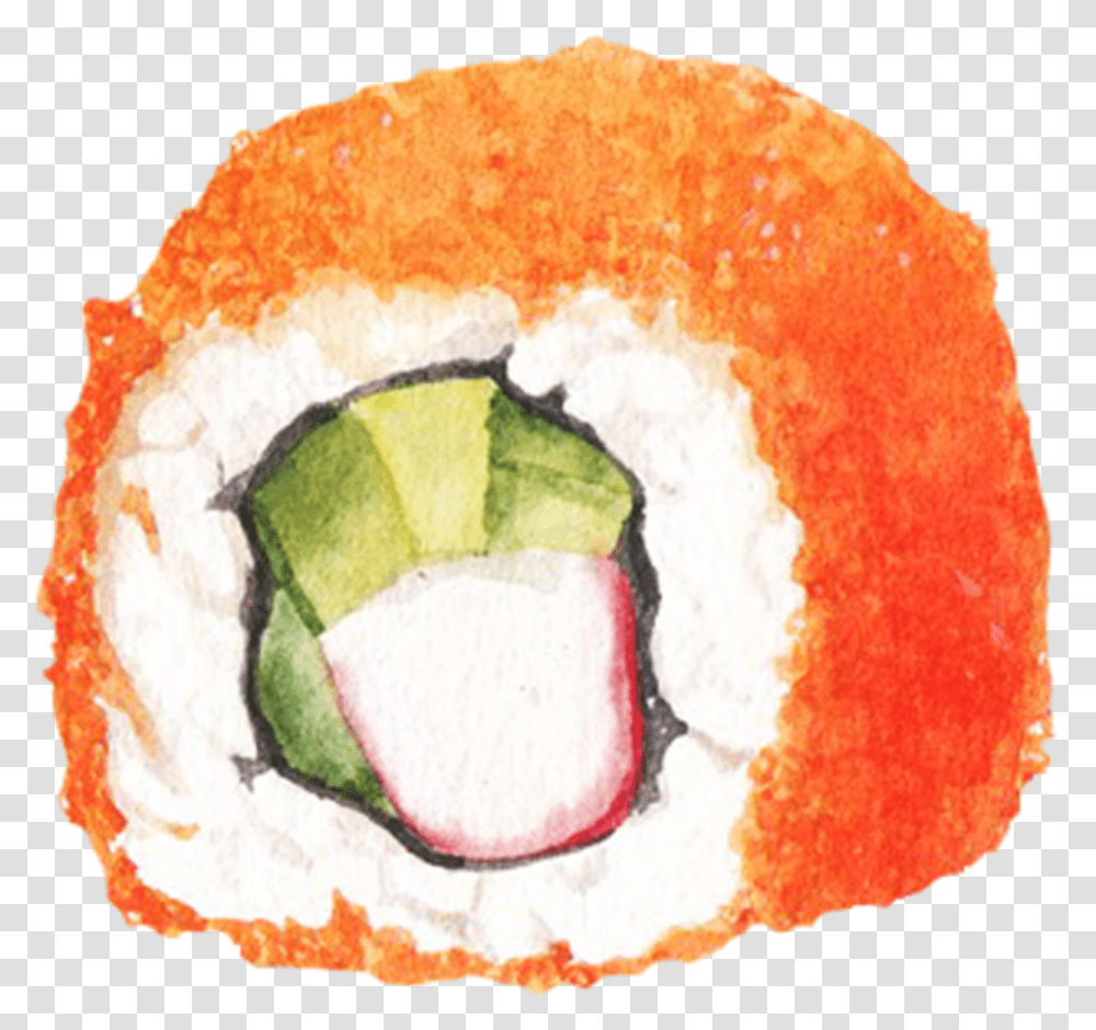 Sushi Japanese Food Watercolor By We Studio, Soccer Ball, Football, Team Sport, Sports Transparent Png
