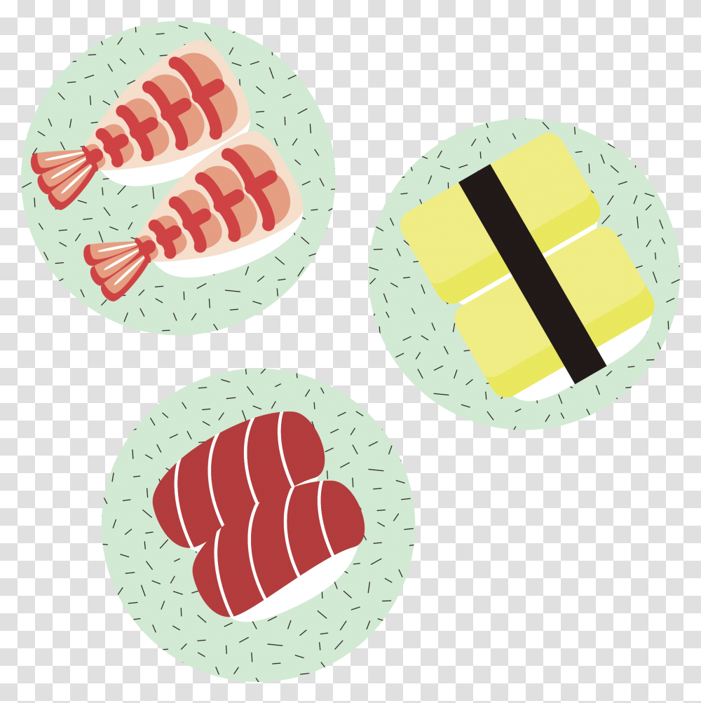 Sushi On Plates Icons, Hand, Teeth, Mouth, Lip Transparent Png
