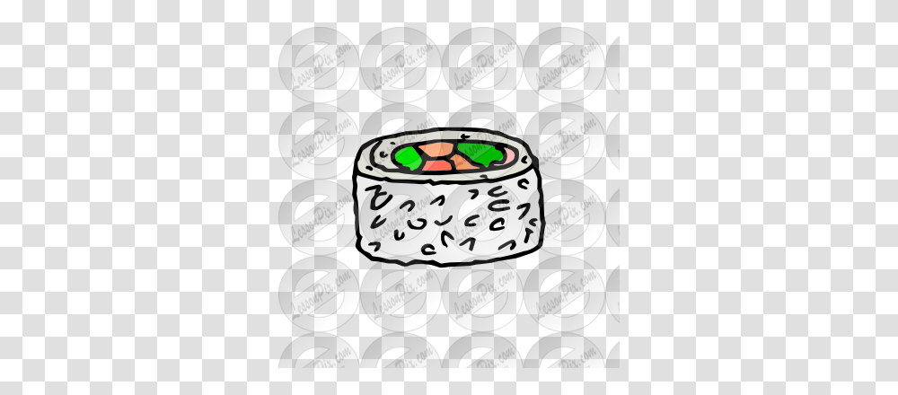 Sushi Picture For Classroom Therapy Use, Bowl, Paper, Flyer Transparent Png
