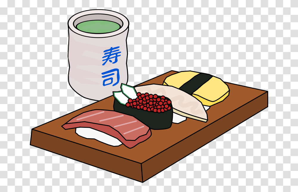 Sushi Plate Cliparts, Food, Sweets, Confectionery, Mouse Transparent Png