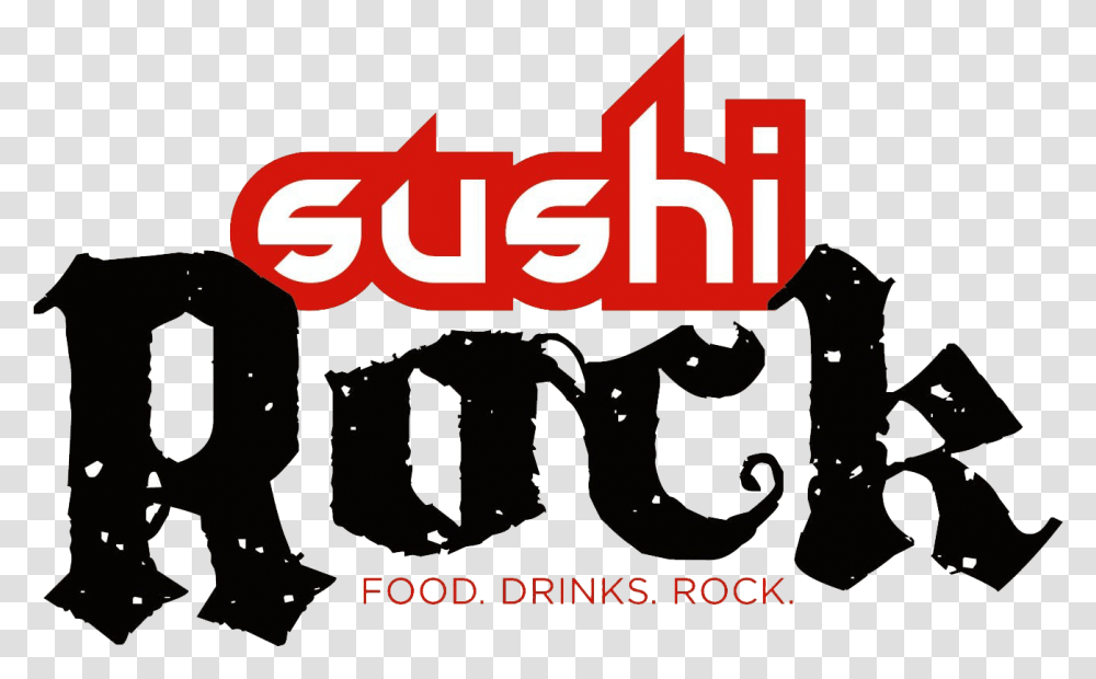 Sushi Rock Sushi Rock Logo, Text, Alphabet, Paper, Symbol Transparent Png