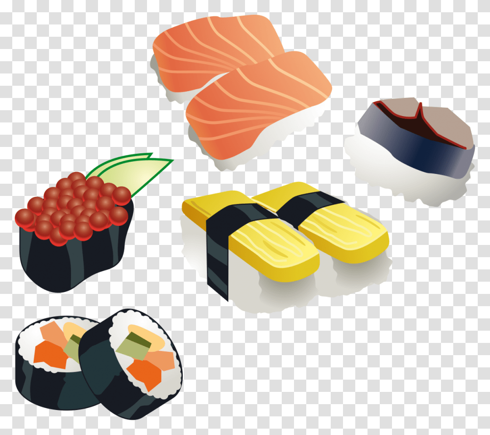 Sushi Set, Food, Sweets Transparent Png